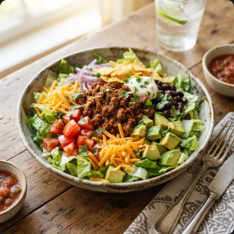 Beef Taco Salad