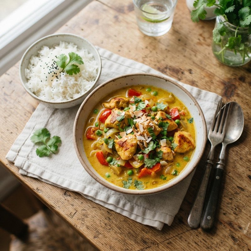 Curry de poulet