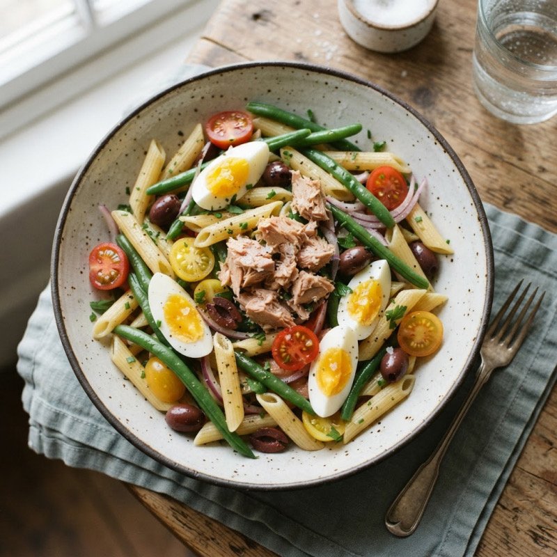 Niçoise Pasta Salad