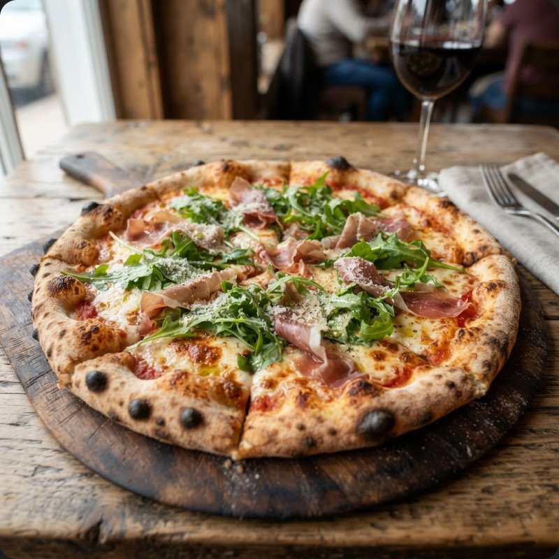 Prosciutto & Rocket Pizza