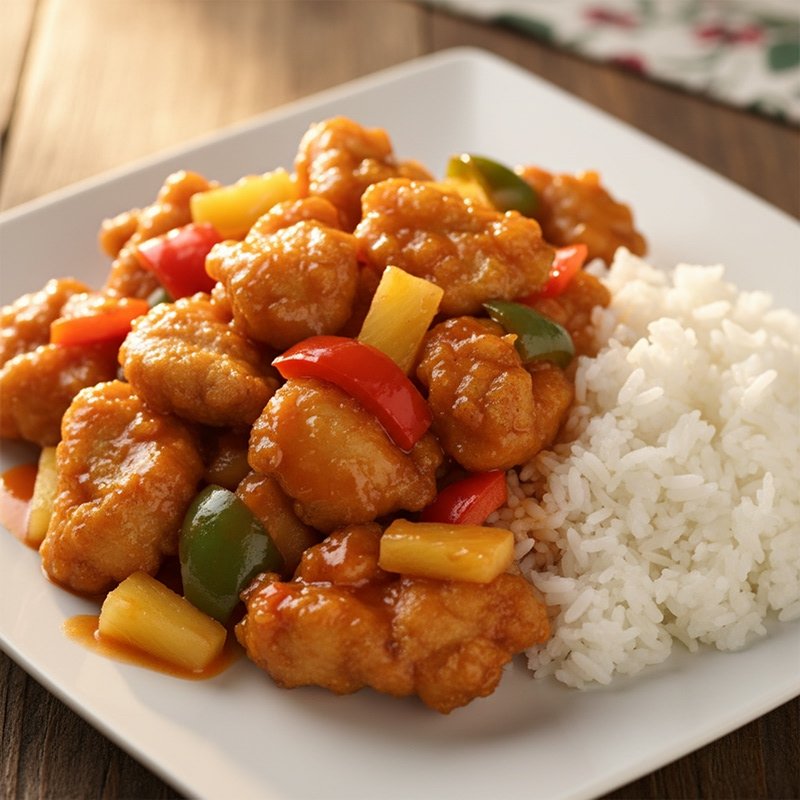 Sour Chinese chicken